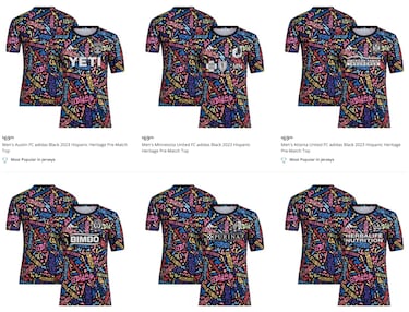 MLS launch Hispanic Heritage pre-game jerseys
