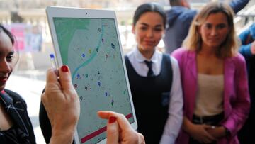 Santiago, 23 agosto 2022.
La alcaldesa de Providencia, Evelyn Matthei lanza el botón “Alerta Estudiante”, para que alumnos de colegios, liceos y universidades, denuncien en la aplicación situaciones que afecten su seguridad o la de sus compañeros en el espacio público.
Marcelo Hernandez/Aton Chile