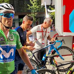 Valverde: "¿Nairo?, da gusto oírle y tener ese apoyo de él"
