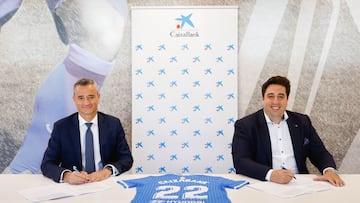 CaixaBank, nuevo patrocinador del Fuenlabrada
