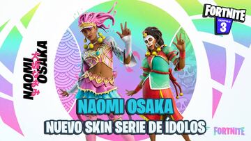 Naomi Osaka llega a Fortnite como skin; cómo conseguirla