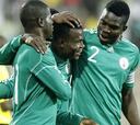 Nigeria vence a Corea del Norte en un partido marcado por una avalancha