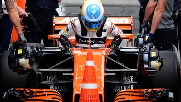 Fernando Alonso: 35% de abandonos en McLaren Honda