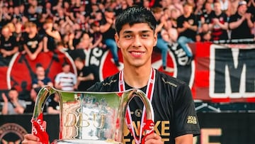 Darío Osorio alcanza un millonario valor en Europa y ocupa el segundo puesto de prestigioso ranking