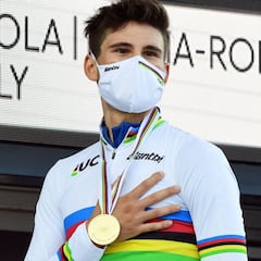 Dormir a 2.800 metros y sin wifi, el secreto de Ganna, el campeón del mundo de contrarreloj