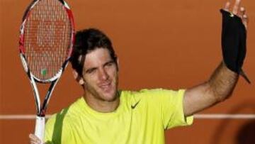 Del Potro avanza con una gran victoria ante Cilic