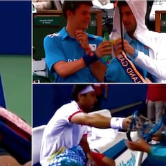 Djokovic, Federer, Kyrgios... Los momentos más 'locos' del tenis
