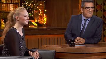 Sophie Turner, Sansa Stark en &#039;Juego de tronos&#039;, acudi&oacute; al programa de Andreu Buenafuente.