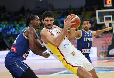 Santi Aldama acabo el encuentro con 8 puntos y 7 rebotes en 21 minutos. 