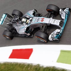 Monza examina a Mercedes en la dictadura del 'poleman'