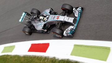 Lewis Hamilton quiere volver a ganar en Monza.