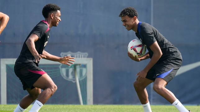 Lamine juega un 40% más que hace un año