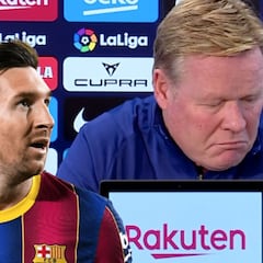 Koeman sobre la renovación de Messi: "Yo no soy el que tiene que intentar que se quede aquí"