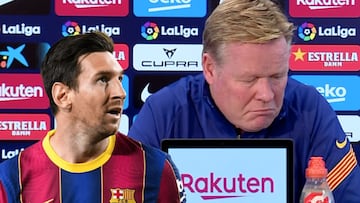 Koeman impacta: "Yo no soy el que tiene que intentar que Messi se quede aquí"