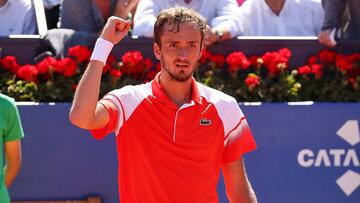 27/04/19 TENIS
 TORNEO CONDE GODO BARCELONA OPEN BANC SABADELL SEMIFINAL 
 KEI NISHIKORI - DANIIL MEDVEDEV