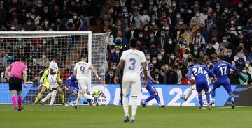 Lucas Vázquez anotó el 2-0.