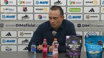 Alejandro Restrepo, entrenador de Independiente Medellín.