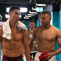 Cristiano, el espejo de Mbappé