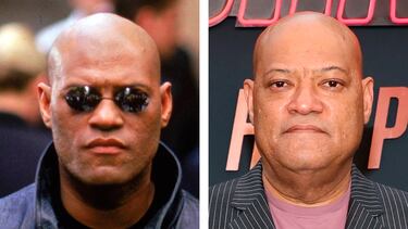 Los protagonistas de la película 'The Matrix'