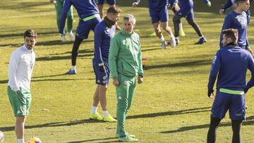 Incomprendido. Así se siente Setién a veces en el Betis.