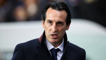 El entrenador espa&ntilde;ol del PSG, Unai Emery.