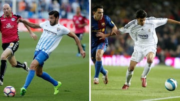 El lateral está viviendo una carrera entre el fútbol español. Dejó el Madrid por Getafe y en 2013, probó en el fútbol griego con Olympiacos. De Grecia regresó en un año a Málaga donde sigue. En la actualidad, una lesión grave apenas le permitió jugar con el Málaga. Esta temporada todavía no ha debutado con su equipo en Segunda División.