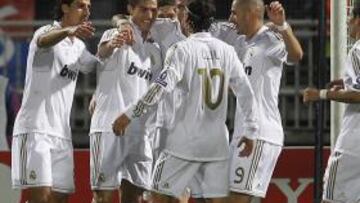 <b>IMPLACABLES. </b>El Madrid es el equipo de Europa que más veces ha perforado la portería rival y el segundo que menos tantos ha recibido.