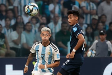 Gauto, en el Mundial Sub-20 con Argentina.
