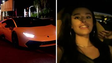 Reguilón takes Lamborghini Aventador for a spin in Dubai