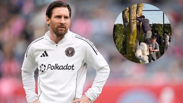 Así se las arreglaron los fans canadienses para ver a Messi en entrenamiento