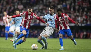 Carrasco, Brais Méndez y Lemar.