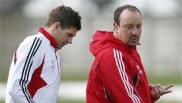 Benítez: "A Gerrard le salía todo bien en último entrenamiento"