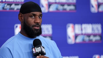 The NBA All-Star Game features a different format this year, and LA Lakers star LeBron James has his doubts about it compared to the traditional East-West.