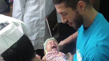 Sergio Ramos recauda un mill&oacute;n de d&oacute;lares para UNICEF en apenas 12 horas.