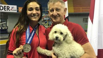 Karina Dyner fue ubicada en el puesto 12 en el ranking mundial de esgrimistas juveniles, pero es la más alta de todo el continente americano.