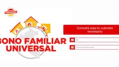 Segundo Bono Familiar Universal: link oficial y cómo saber si soy beneficiario