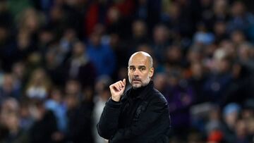 Soccer Football - Champions League - Group G - Manchester City v FC Copenhagen - Etihad Stadium, Manchester, Britain - October 5, 2022  Manchester City manager Pep Guardiola Action Images via Reuters/Jason Cairnduff