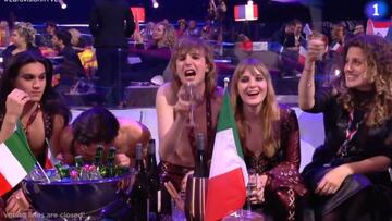 La sospechosa imagen del cantante de Italia, ganador de Eurovisi車n, que ha dinamitado las redes