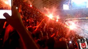 Así es la temible y fiel hinchada que espera a Gary en Besiktas