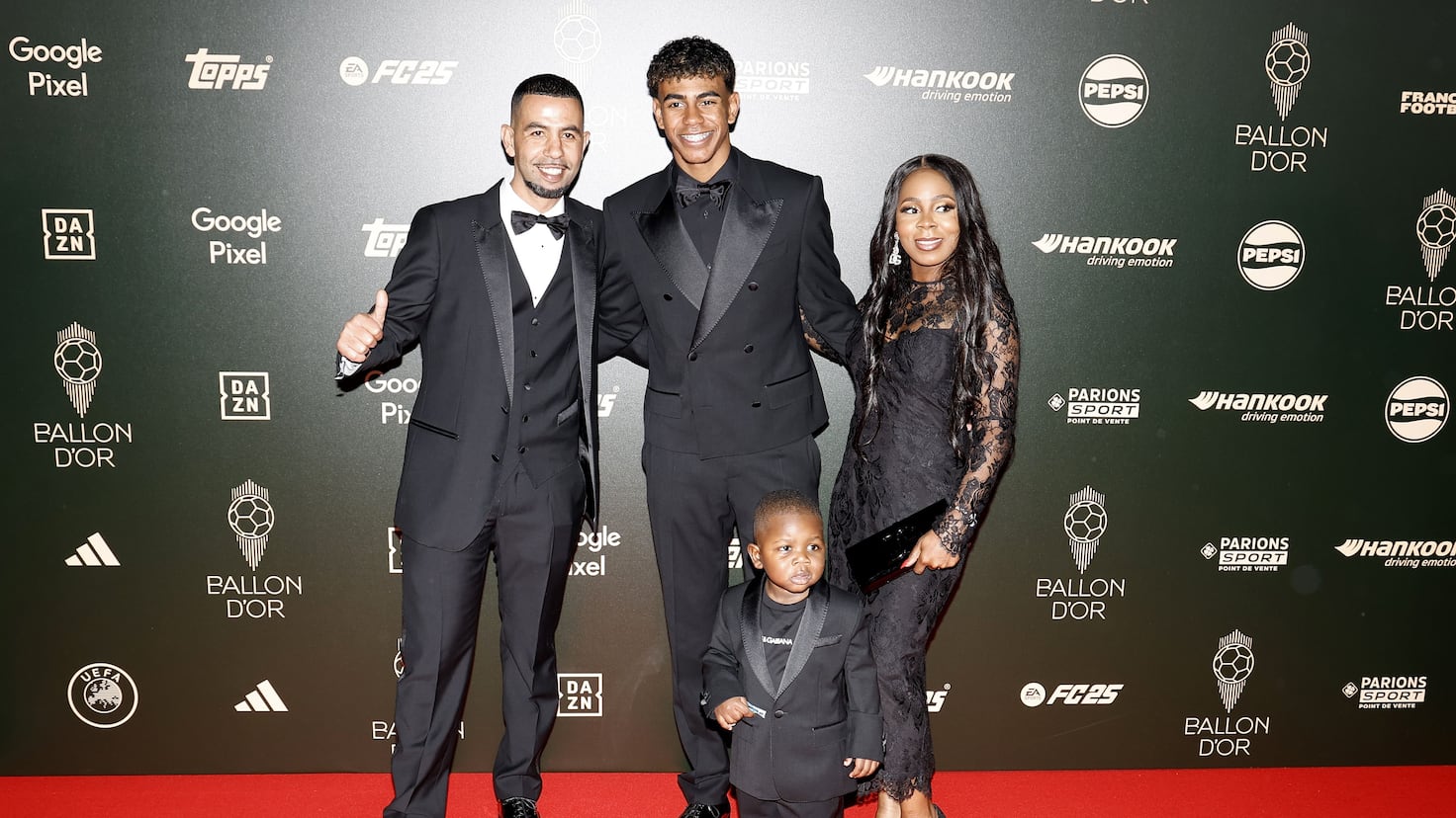 Heartwarming moment: Lamine Yamal's little brother shines on the Ballon