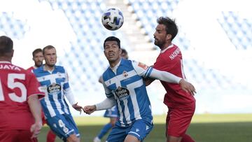Miku ve al Depor listo para el duelo con el Numancia