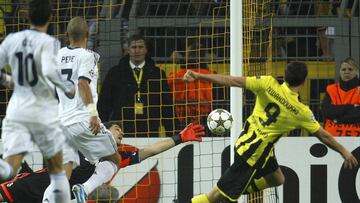 El Madrid no pierde en fase de grupos desde el 24-10-2012... Fue un 2-1 marcó Lewandowski.