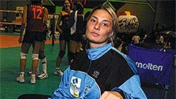 <b>ESTÁ MALITA.</b> Maurizia Cacciatori no pudo jugar por gripe.