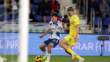 29/01/2025-ESTADIO HELIODORO RGUEZ LOPEZ
CD TENERIFE-DEPORTIVO DE LA CORUÑA
CESAR JUGADOR DEL CD TENERIFE