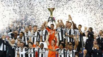 El quinto scudetto consecutivo para la Juve y el 32 en su historia se consiguió a tres fechas de concluir la Serie A. Juan Guillermo Cuadrado celebró y aportó para que su equipo cerrara la temporada con 91 puntos.