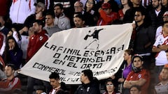 Fuerte repudio a la barrabrava en el Monumental