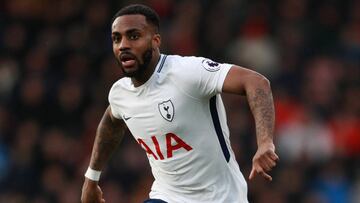 Danny Rose, lateral izquierdo del Tottenham.