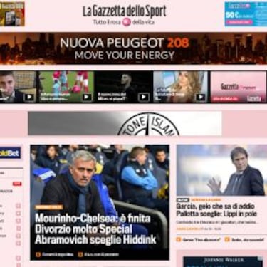 La prensa ironiza con el despido de Mourinho: "The Special Gone"