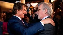 Así fue el emocionante reencuentro entre Steven Spielberg y Tom Cruise: “Le has salvado el culo a Hollywood”