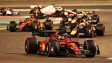 Charles Leclerc (Ferrari F1-75). Sakhir, Bahr&eacute;in. F1 2022.